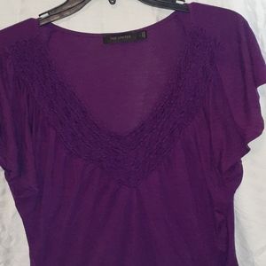 The Limited Purple Top Large